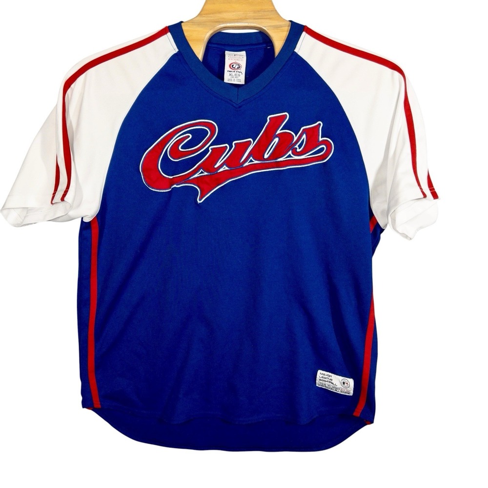 MLB Chicago Cubs‎ True Fan Jersey Mens XL Baseball